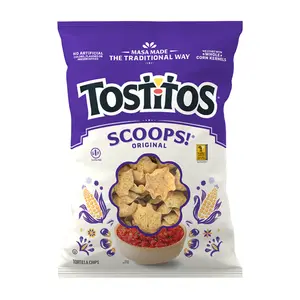 Bánh Ngô Giòn Hình Muỗng Hoa, Tortilla Chips, Scoops Original, 10 oz (283.5g) - TOSTITOS
